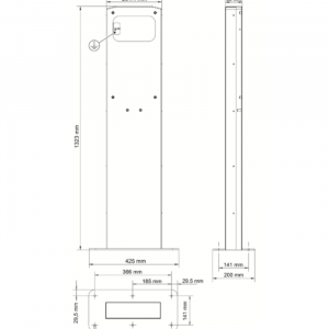 KEBA Standsäule (einfach)